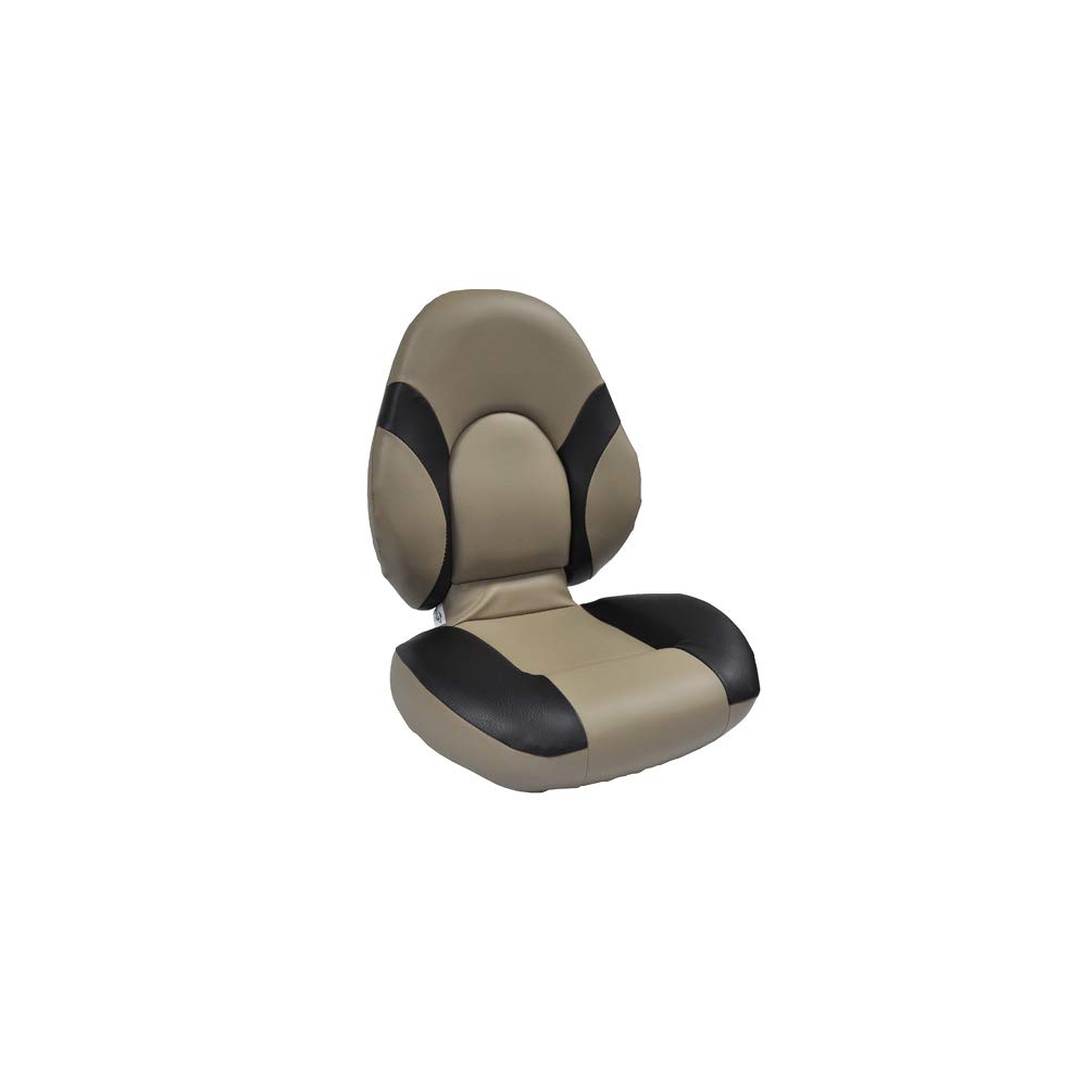Gen3 Marine Centric Folding Boat Seat Khaki/Ebony