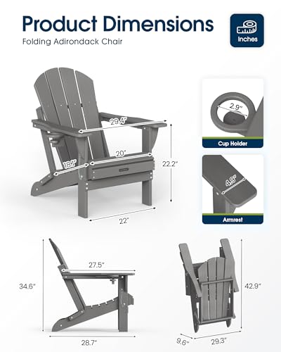 adams realcomfort adirondack chair product info and