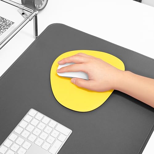 Image of GREEDY FARMERS Mouse pad, Non-Slip Washable Waterproof Computer Mouse pad (Lemon Butter Cream)