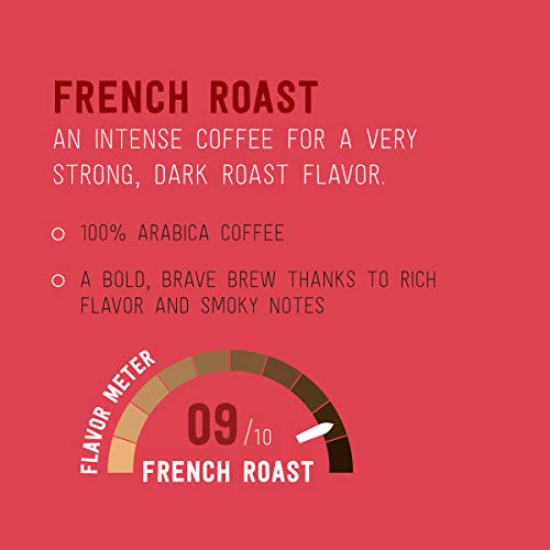 Amazon Brand - Happy Belly Dark Roast Coffee Pods, French Roast, Compatible with Keurig 2.0 K-Cup Brewers, 100 Count - Image 4