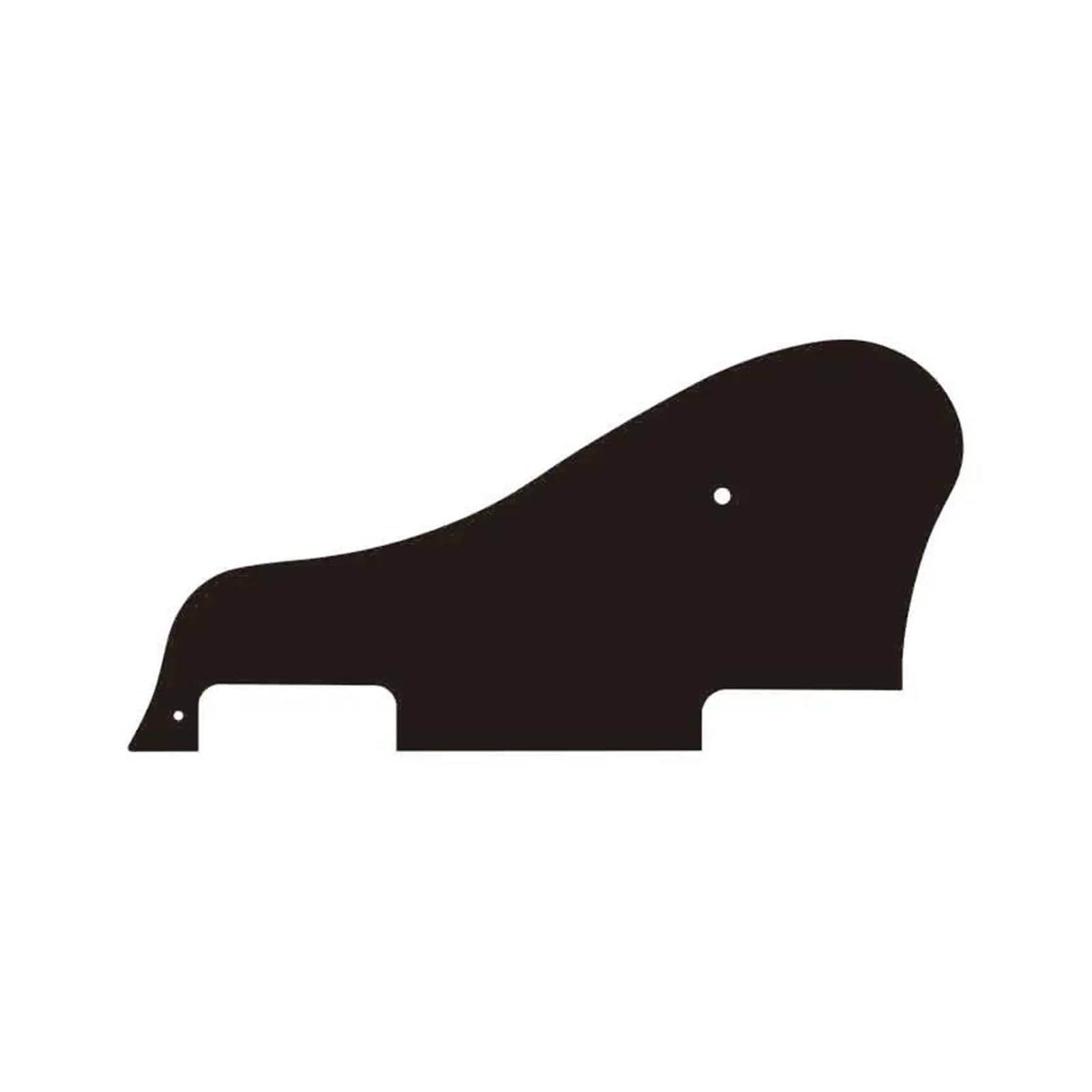 maskownica do gitary elektrycznej Części do gitary Pickguard 3Ply Black Modern Style Części do gitary