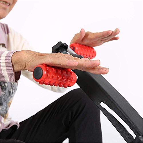 Image of Mini Exercise Bike Exercise Bike Arm and Leg Exerciser-Arm Leg Exercise Peddler Machine-Fitness Equipment for Seniors and Elderly-Portable Pedal Exerciser- Folding Exercise Bike