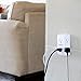 Philips 6-Outlet Extender, Grounded Wall Tap, Reset Button, Circuit Breaker, Adapter Spaced Outlets, 3-Prong, Multiple Plug, Quick and Easy Install, Cruise Essentials, ETL Listed, White, SPS1460WA/37