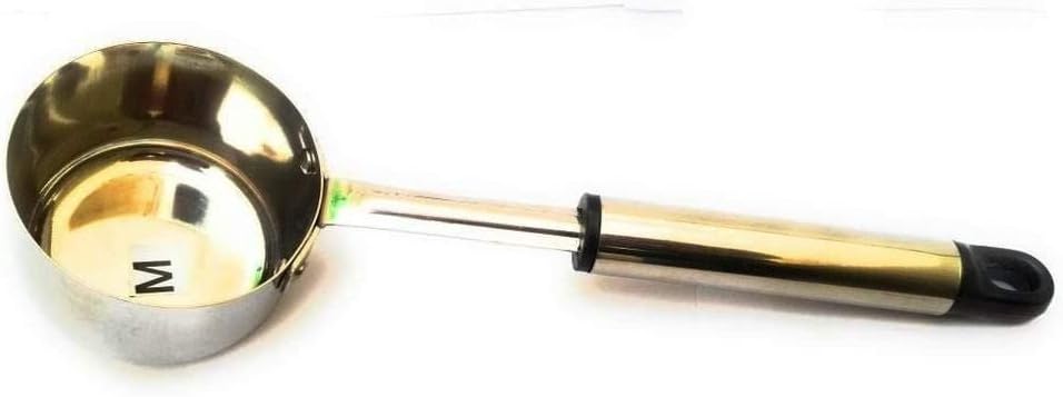 Dharam Paul Traders Stainless Steel doya/Tea Pourer with Pipe Handle,1 Piece.