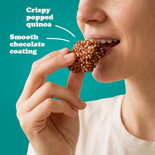 Don't Worry Quinoa Organic Bites, Chocolate & Blueberry, Healthy Snacks - image 4