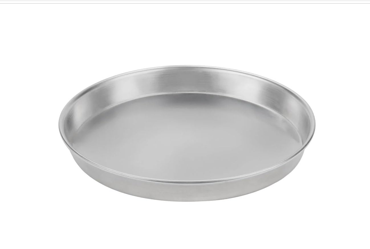 Soro Essentials- 12" x 2" Aluminum Tapered Style Deep Dish Pizza Pan- Commercial Grade Pizza/Nesting Pan for Oven Round Pizza Pan Pizza Baking Pan for