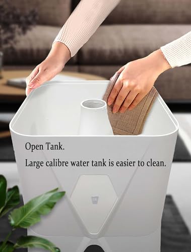 Grande umidificatore per verdure, capacità 13 l, umidità regolabile 45%-95%, 3 livelli, livello dell'acqua visivo, timer, ideale per negozi di alimentari e uso industriale