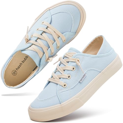 Image of hash bubbie Women's Slip on Canvas Shoes Non Slip Fashion Sneakers Loafers