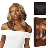 Sensationnel Bare Lace 13X6 Wigs - Unit 14 Lacefrontal Glueless Synthetic 180 Degree Preplucked Hairline (1B OFFBLACK)
