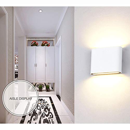 Luces exteriores para dormitorio sala de estar y jardín aplique de pared LED IP65 3