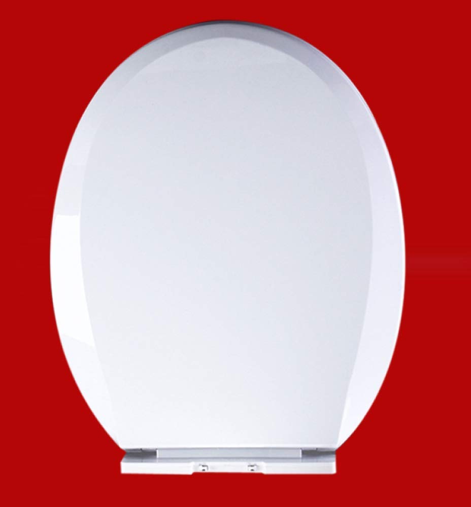 Dxpsxjl Wit Strong Wc Toilet Seat - Hinge Fix Fittings, Round/D/V Shaped, O4245 V4448, 35Cm, Fix, Hinge, Strong, Toilet, Shaped, Seat, Fittings, Round, Adjustable, Lightweight