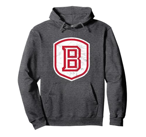 Bradley University Braves Distressed Primary Pullover Hoodie