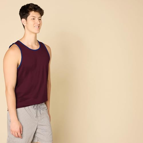 Image of Amazon Essentials Men's Regular-Fit Sleeveless Tank Tops
