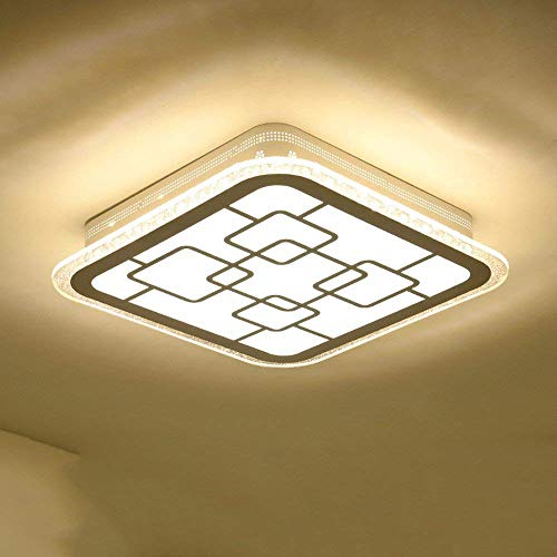 Plafonnier moderne LED salon illuminez la chambre des enfants en blanc
