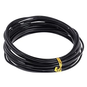 Cremlank Bonsai-Draht Schwarz 3,5 mm