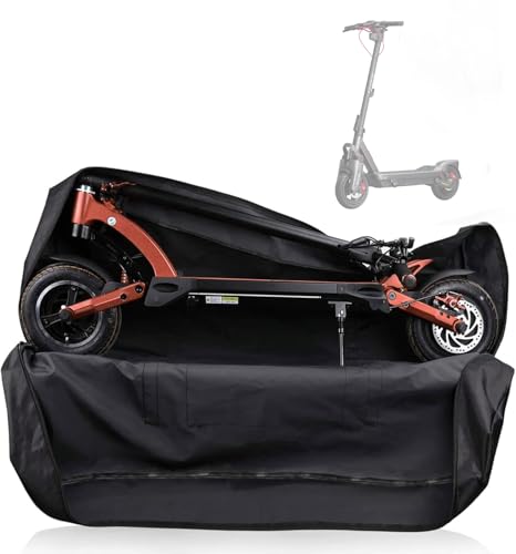Kingling Electric Scooter Bag, Waterproof Heavy Duty Electric Scooter Accessories for Adults, Large Capacity Carrying Bag Escooter Storage Backpack for Commuting & Travel-52 L x 25