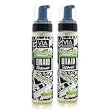 VIA Freestyle Braid Foamer - pack of 2