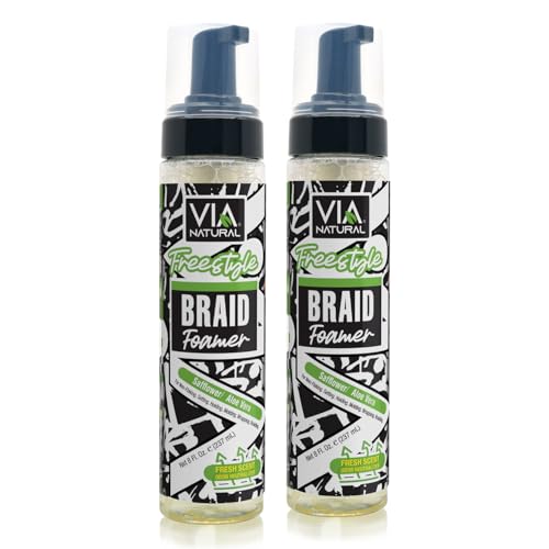 VIA Freestyle Braid Foamer - pack of 2