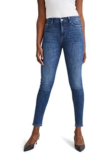 C&A Damen 5-Pocket Jeans Casual Skinny Mid Rise/Mid Waist...
