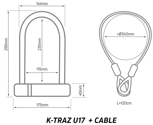 Guaya Zefal K-Traz U17 Negro miniatura 4