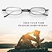 Boomer Eyeware Extra Pair of Deluxe Tube Readers, High-Quality Pocket Reading Glasses for Men & Women, 1.50, Assorted Colors, 3 Pack