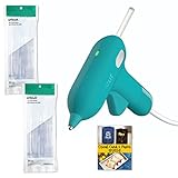Cricut Glue Gun and Mini Sticks Bundle Kit - Power Dual High Temperature Stick for DIY Arts Room School Home Projects Auto Heat Shutoff Safe Nozzle Tool for Flowers Paper Crafts Ribbons & Home Repair