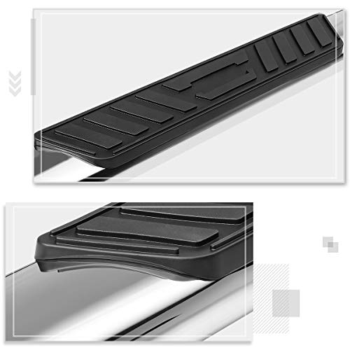 Barandas Nerf Ovaladas 5 Inch Cromadas para Ford F150 miniatura 4