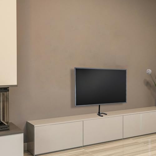 Support TV orientable pour éviter les reflets et pied robuste antichute