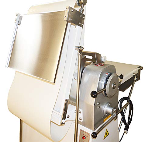 INTBUYING Commercial Electric Dough Sheeter Dough Fondant Sheeter Machine Dough Roller Machine Pizza Pastry Pasta Baker