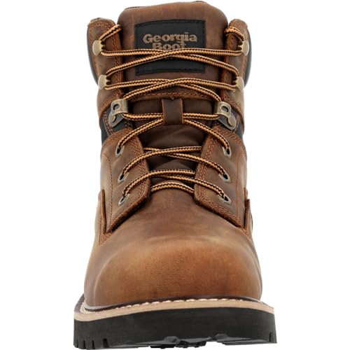 Georgia Boot Men's Core 37 Steel Toe Waterproof Work Boot3