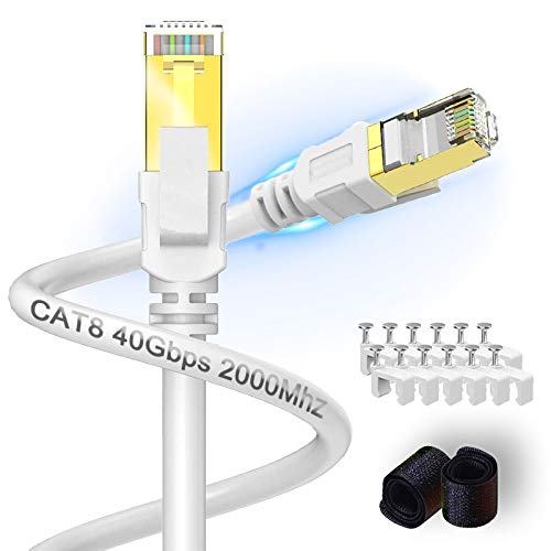 Cable Cat 8 de alta velocidad blindado Cat8 LAN Cable