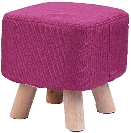 Repose-Pieds Ottoman en Lin Respirant pour Créer un Coin Lecture dans le Salon