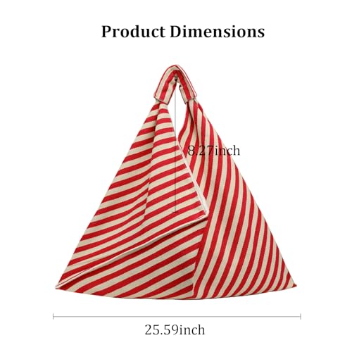 Bolso Hobo de Lona para Mujer Grande 16oz miniatura 4