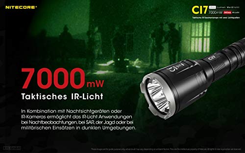 NITECORE ナイトコア CI7 ハンドライト Amazon.co.jp: NITECORE ナイトコア CI7 ハンドライト 2500ルーメン IR