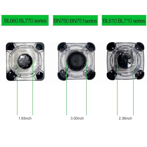 Image of Replacement Parts Compatible with Ninja Blender - 72oz Pitcher with Locking Lid, Vaso de Licuadora Ninja Blenders Cups Compatible with4rfwefddd