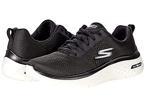 Skechers Performance Women's GO Walk Hyper Burst - Space Insight, Black/White, 6