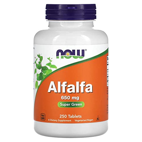Now Foods 2620 Alfalfa Now Foods 250 Tabs cover