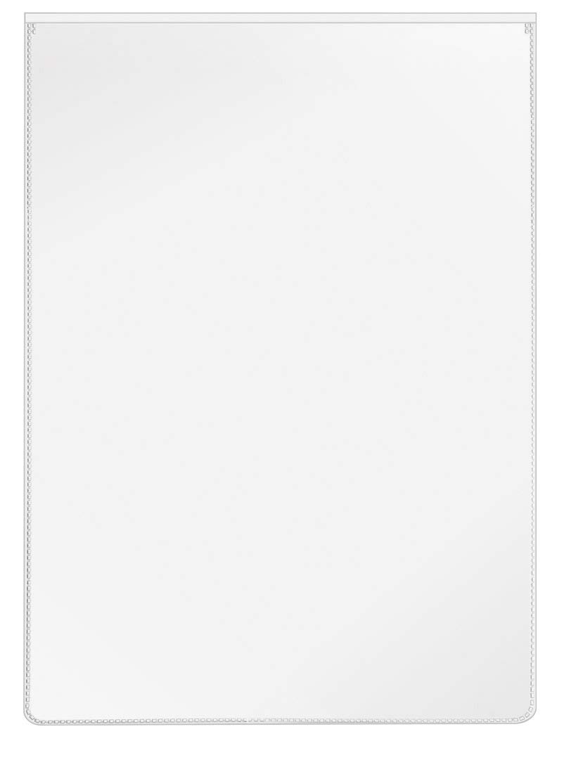 VELOFLEX 3105500 Protective and ID Card Holder for DIN A5, Polypropylene Film, with Tear Protection, Indelible, Pack of 20