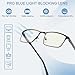 EYECEDAR 5-Pack Reading Glasses for Men Metal Frame Spring Hinges with Computer Readers 2.00