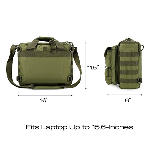 Maletín táctico Gespann para laptop de hasta 15.6 pulgadas miniatura 7