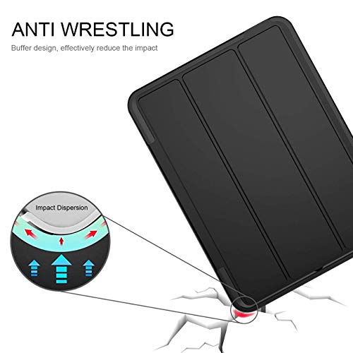 Dunno Ipad 9.7 Inch Case 2017/2018, Ipad 6Th/5Th Generation Case, Three Layer Heavy Duty Full Protection Smart Case With Detachable Screen Cover/Stand For Ipad 9.7 Released In 2018/2017 (Black) #TOP6