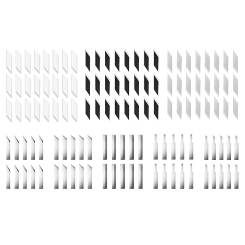 122Pcs Sonic Cutter Blade Kit