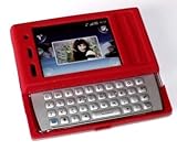  Funda carcasa silicona para Sony Ericsson X10 Mini Pro Rojo