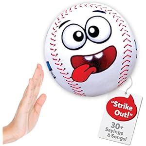 Move2Play, Hilariously Interactive Toy Baseball with Music and Sound Effects, Ball for Toddlers, Birthday Gift For Boys and Girls 1, 2, 3+ Years Old