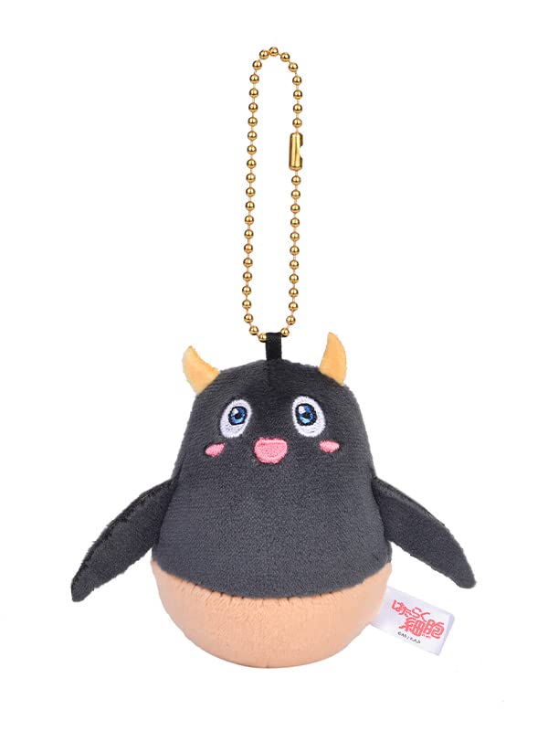 Amazon.co.jp: はたらく細胞 乳酸菌[クロ] 低反発ぬいぐるみキー