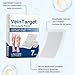 Vein Target Microdarts Patch - Improves the Appearanceof Leg, Varicose Veins for Legs, Supports Healthy Circulation, VeinTarget Patches for Legs,Natural Ingredients for All Skin Types (3-Box)