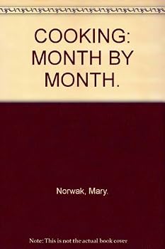 Hardcover COOKING: MONTH BY MONTH. Book