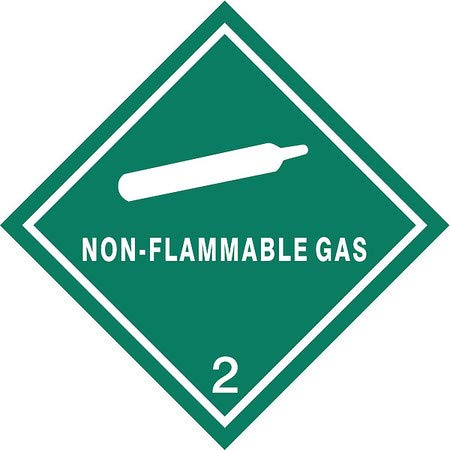 Container Label/Placard Type Hazardous Class,Dot Container Label, Hazard Class Class 2 (Gases),2041005452
