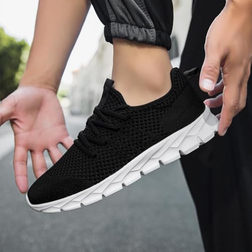 Image of Oltyutc Mens Trainers Running Walking Mesh Slip On Shoes Lightweight Comfortable Badminton Gym Tennis Sneakers Athletic