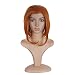 MapofBeauty 12"/30cm Special Superwoman Short Straight Anime Cosplay Wigs (Mixed Orange)